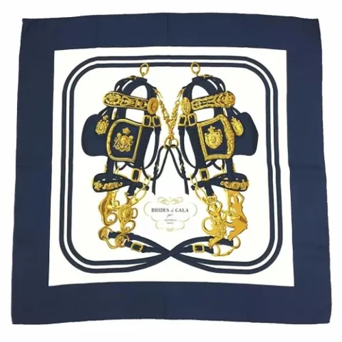 Pre-owned > Pre-owned Accessories > Pre-owned Scarves - - Hermès Vintage - Modalova