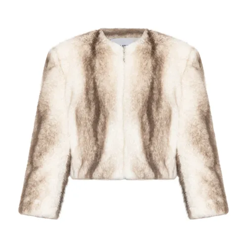 Jackets > Faux Fur & Shearling Jackets - - Stand Studio - Modalova