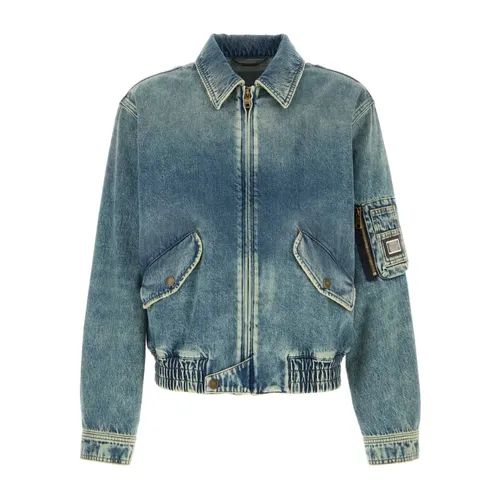 Jackets > Denim Jackets - - Dolce & Gabbana - Modalova