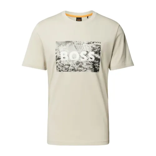 Hugo - Tops > T-Shirts - Beige - Hugo - Modalova
