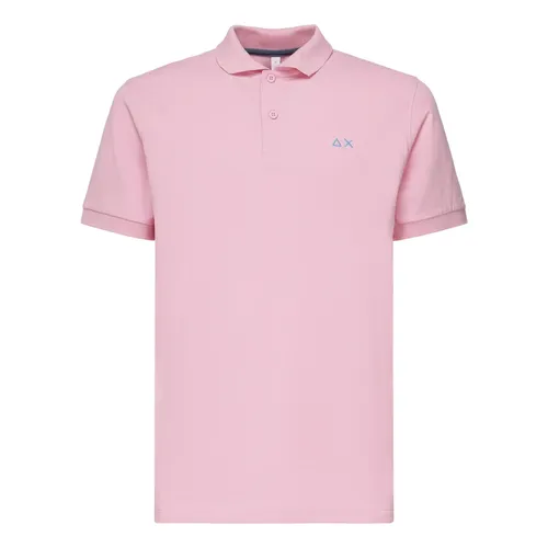 Sun68 - Tops > Polo Shirts - Pink - Sun68 - Modalova