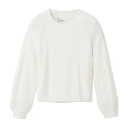 Knitwear > Round-neck Knitwear - - Desigual - Modalova