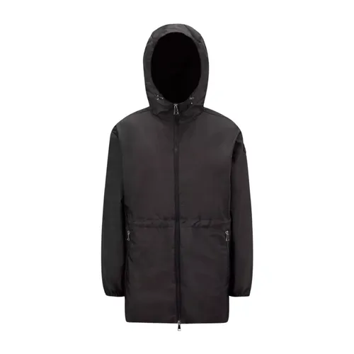 Moncler - Coats > Parkas - Black - Moncler - Modalova