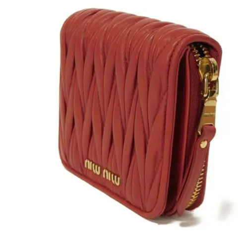 Pre-owned > Pre-owned Accessories > Pre-owned Wallets - - Miu Miu Pre-owned - Modalova