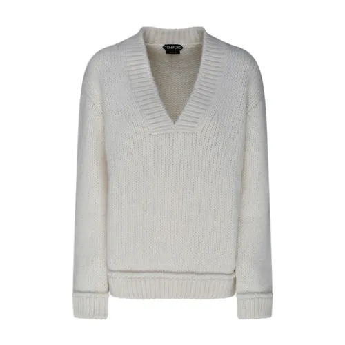Knitwear > V-neck Knitwear - - Tom Ford - Modalova