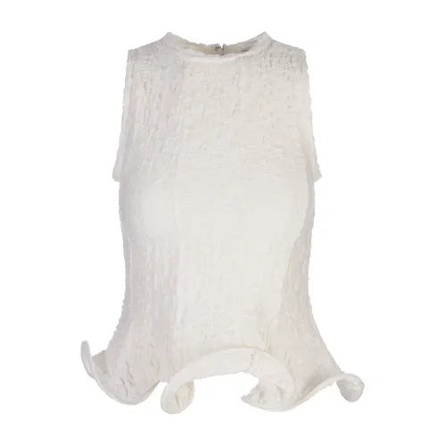 Tops > Sleeveless Tops - - Msgm - Modalova