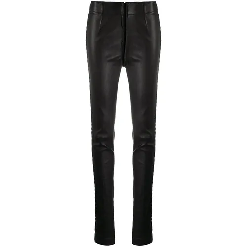 Trousers > Leather Trousers - - Ann Demeulemeester - Modalova