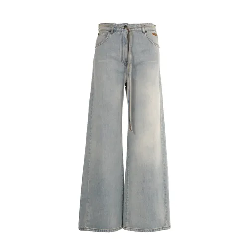 Msgm - Jeans > Wide Jeans - Blue - Msgm - Modalova