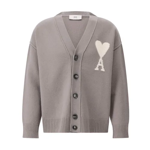 Knitwear > Cardigans - - Ami Paris - Modalova