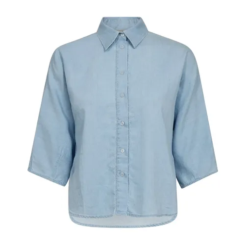 Blouses & Shirts > Denim Shirts - - MOS Mosh - Modalova