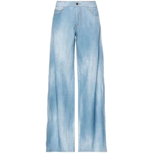 Jeans > Wide Jeans - - Ermanno Scervino - Modalova