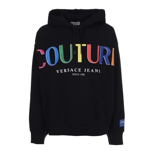 Sweatshirts & Hoodies > Hoodies - - Versace Jeans Couture - Modalova