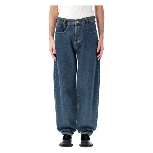 Jeans > Straight Jeans - - Magliano - Modalova
