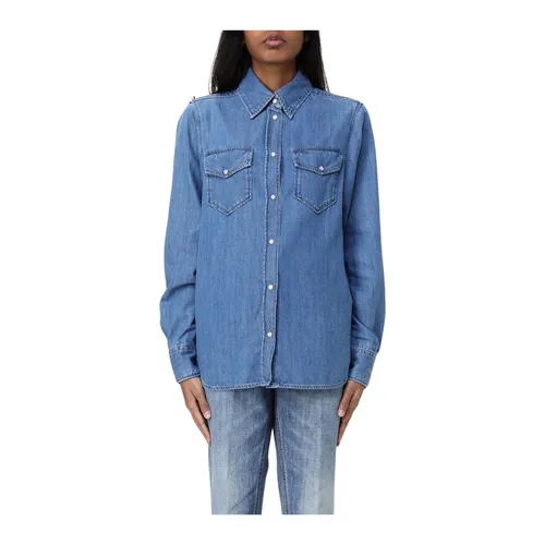 Blouses & Shirts > Denim Shirts - - Liu Jo - Modalova