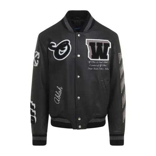 Jackets > Bomber Jackets - - Off White - Modalova