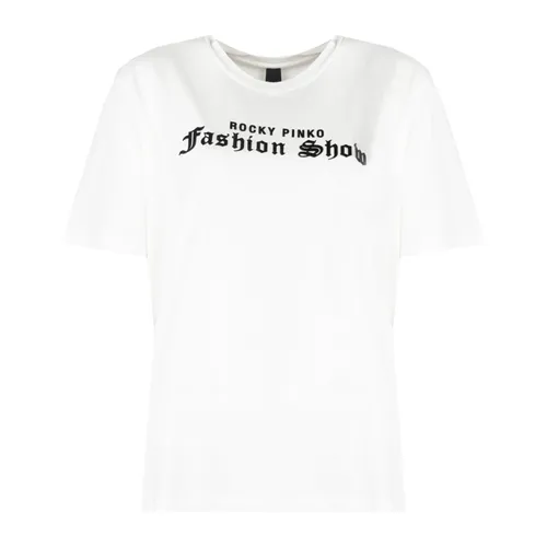 Pinko - Tops > T-Shirts - White - Pinko - Modalova