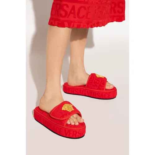 Shoes > Flip Flops & Sliders > Sliders - - Versace - Modalova