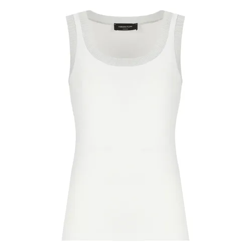 Tops > Sleeveless Tops - - Fabiana Filippi - Modalova
