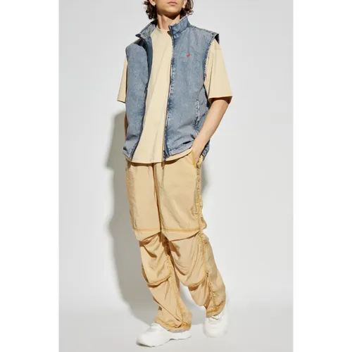 Diesel - Tops > T-Shirts - Beige - Diesel - Modalova
