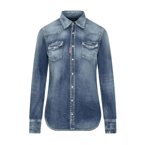 Blouses & Shirts > Shirts - - Dsquared2 - Modalova