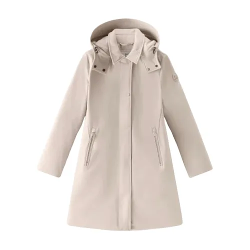 Woolrich - Coats > Parkas - Beige - Woolrich - Modalova