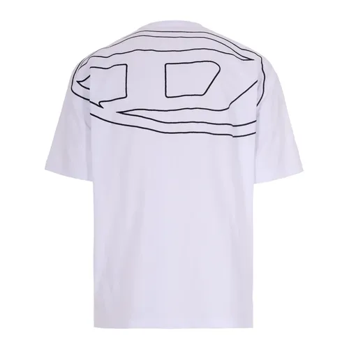 Diesel - Tops > T-Shirts - White - Diesel - Modalova