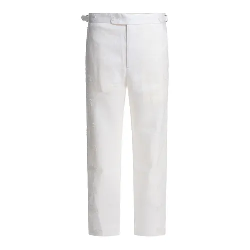 Trousers > Straight Trousers - - Bode - Modalova