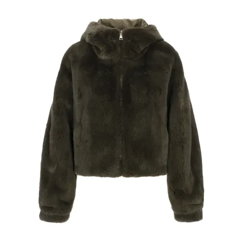 Jackets > Faux Fur & Shearling Jackets - - Blancha - Modalova