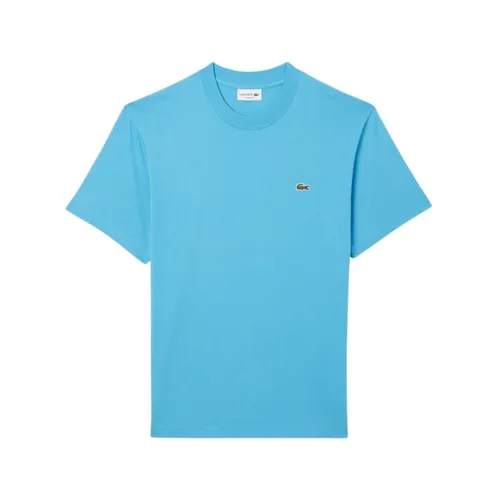 Lacoste - Tops > T-Shirts - Blue - Lacoste - Modalova