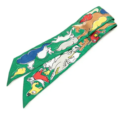 Pre-owned > Pre-owned Accessories > Pre-owned Scarves - - Hermès Vintage - Modalova