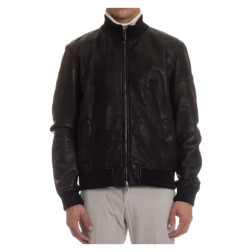 Jackets > Leather Jackets - - Salvatore Santoro - Modalova
