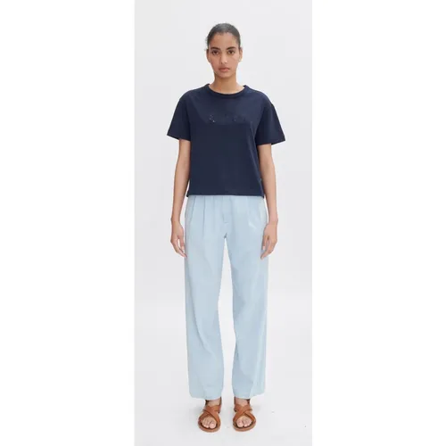 A.p.c. - Tops > T-Shirts - Blue - A.p.c. - Modalova