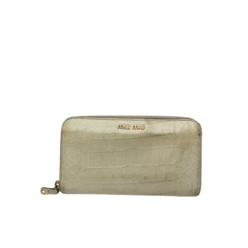 Pre-owned > Pre-owned Accessories > Pre-owned Wallets - - Miu Miu Pre-owned - Modalova