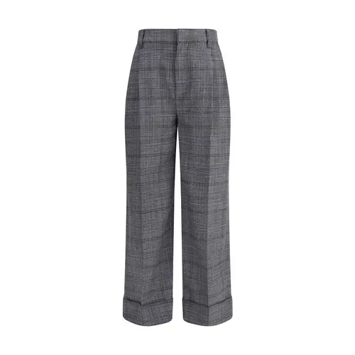 Trousers > Wide Trousers - - Brunello Cucinelli - Modalova