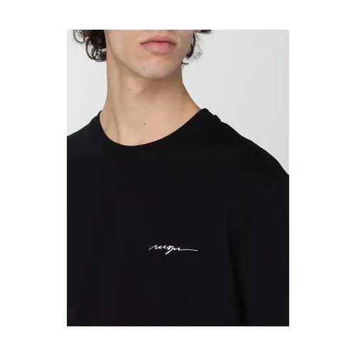 Msgm - Tops > T-Shirts - Black - Msgm - Modalova