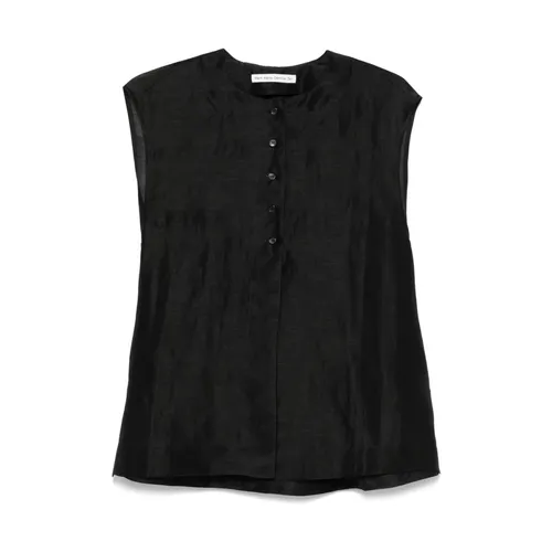 Tops > Sleeveless Tops - - Mark Kenly Domino Tan - Modalova