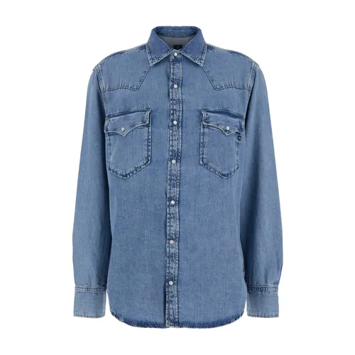 Blouses & Shirts > Denim Shirts - - Adriano Goldschmied - Modalova