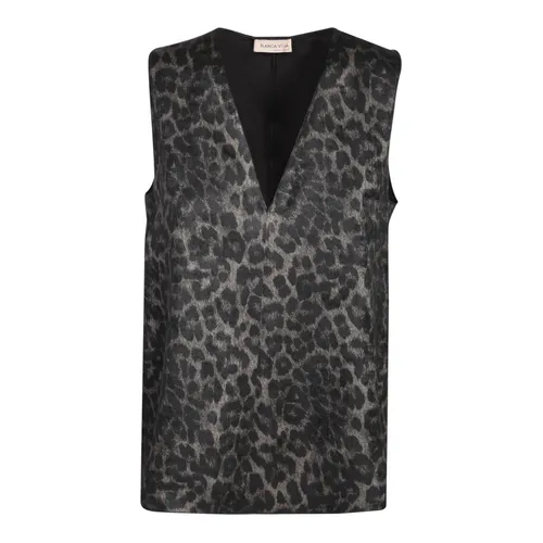 Tops > Sleeveless Tops - - Blanca Vita - Modalova