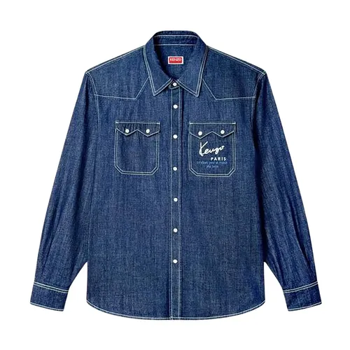 Shirts > Denim Shirts - - Kenzo - Modalova