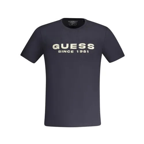 Guess - Tops > T-Shirts - Blue - Guess - Modalova