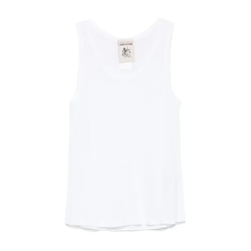 Tops > Sleeveless Tops - - Semicouture - Modalova