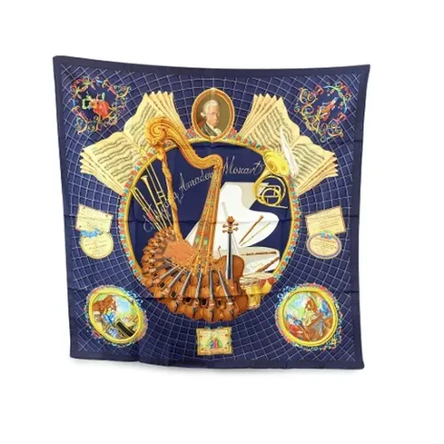 Pre-owned > Pre-owned Accessories > Pre-owned Scarves - - Hermès Vintage - Modalova