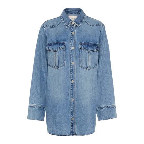 Blouses & Shirts > Denim Shirts - - Gestuz - Modalova