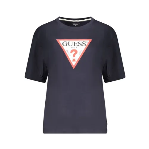 Guess - Tops > T-Shirts - Blue - Guess - Modalova