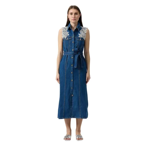 Dresses > Day Dresses > Shirt Dresses - - Ermanno Scervino - Modalova