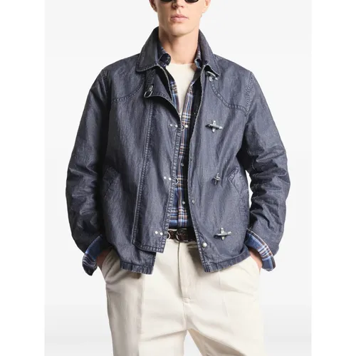 Jackets > Denim Jackets - - Fay - Modalova