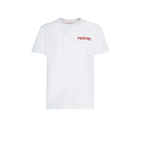 Marni - Tops > T-Shirts - White - Marni - Modalova