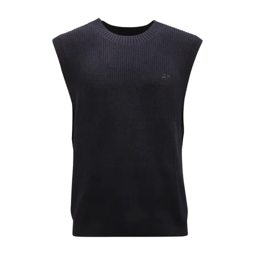 Knitwear > Sleeveless Knitwear - - Sun68 - Modalova