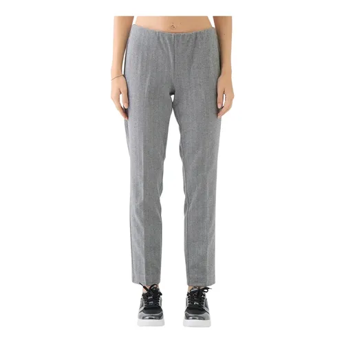 Trousers > Chinos - - Le Tricot Perugia - Modalova