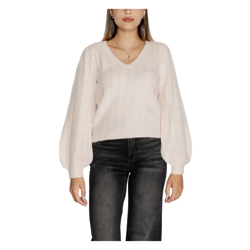 Knitwear > V-neck Knitwear - - Guess - Modalova